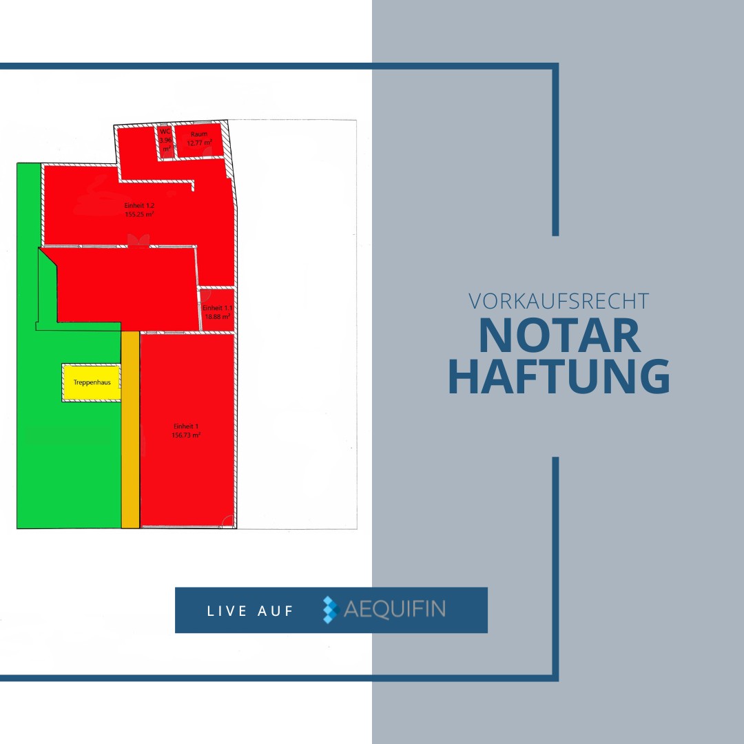 Repräsentatives Bild für den FallHaftung eines Notars für Grundstückstransaktion - Schaden bis zu 2,2 Mio. € 